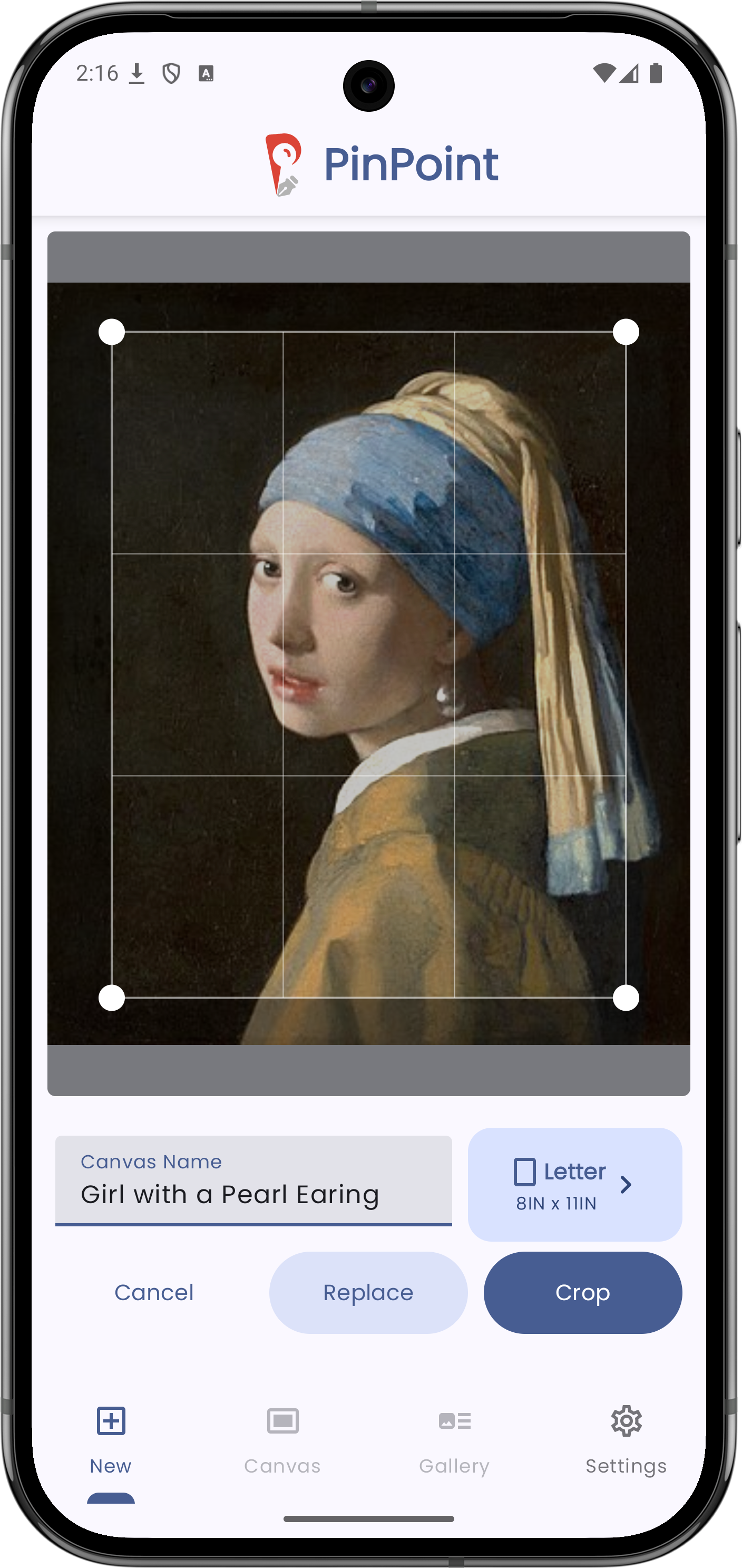 PinPoint grid drawing and AR sketch feature screenshot /images/ss-1.png