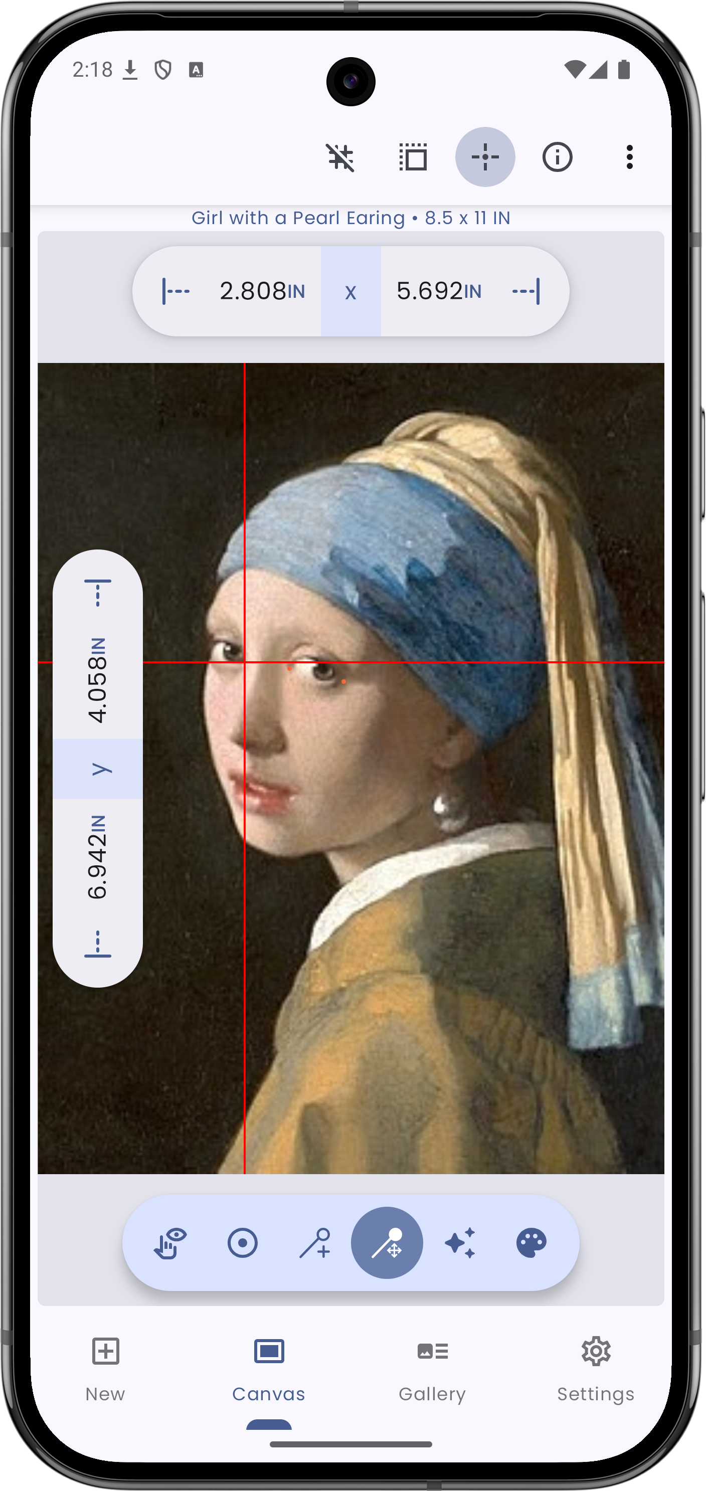 PinPoint grid drawing and AR sketch feature screenshot /images/ss-2.png